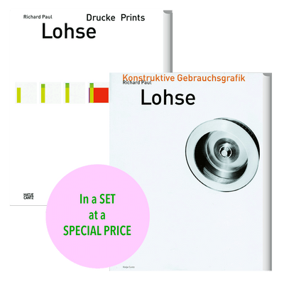 Cover SET: Richard Paul Lohse. Konstruktive Gebrauchsgrafik & Drucke