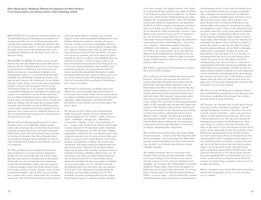 A two-page spread from a book, pages 78 and 79, showing an interview in German. The text is in a two-column layout with black type on a white background, featuring a conversation between Wolfgang Tillmans and Mary Horlock.