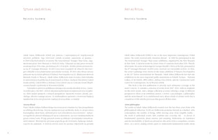 A two-page spread from a book with a side-by-side bilingual text. The left page is in Polish with the title Sztuka jako rytuał, and the right page is its English translation, Art as Ritual. Both are written by Delfina Jalowik and discuss the artist Jakub Julian Ziółkowski.
