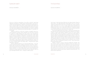 An open book showing a two-page spread with an essay by Cecilia Alemani. The left page contains the text in Polish, titled SŁONECZNY ODBYT, and the right page shows the same text translated into English, titled THE SOLAR ANUS.