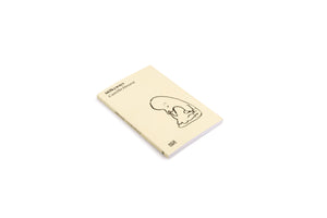 A pale yellow paperback book titled Milkyways by Camille Henrot is shown at an angle on a white background. The cover features a simple black line drawing of an abstract, amorphous figure. The title and author's name are also printed on the spine, and the publisher's logo, Hatje Cantz, is at the bottom of the cover.