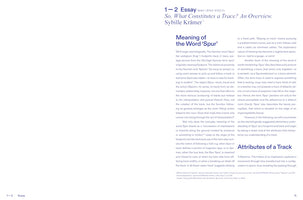 A page from an academic essay by Sybille Krämer titled, So, What Constitutes a Trace? An Overview. The text is laid out in two columns and discusses the meaning and etymology of the German word Spur, with headings for Meaning of the Word Spur and Attributes of a Track. The page is numbered 11.