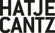 The wordmark logo for the publisher Hatje Cantz, written in a bold, black, sans-serif font on two lines.
