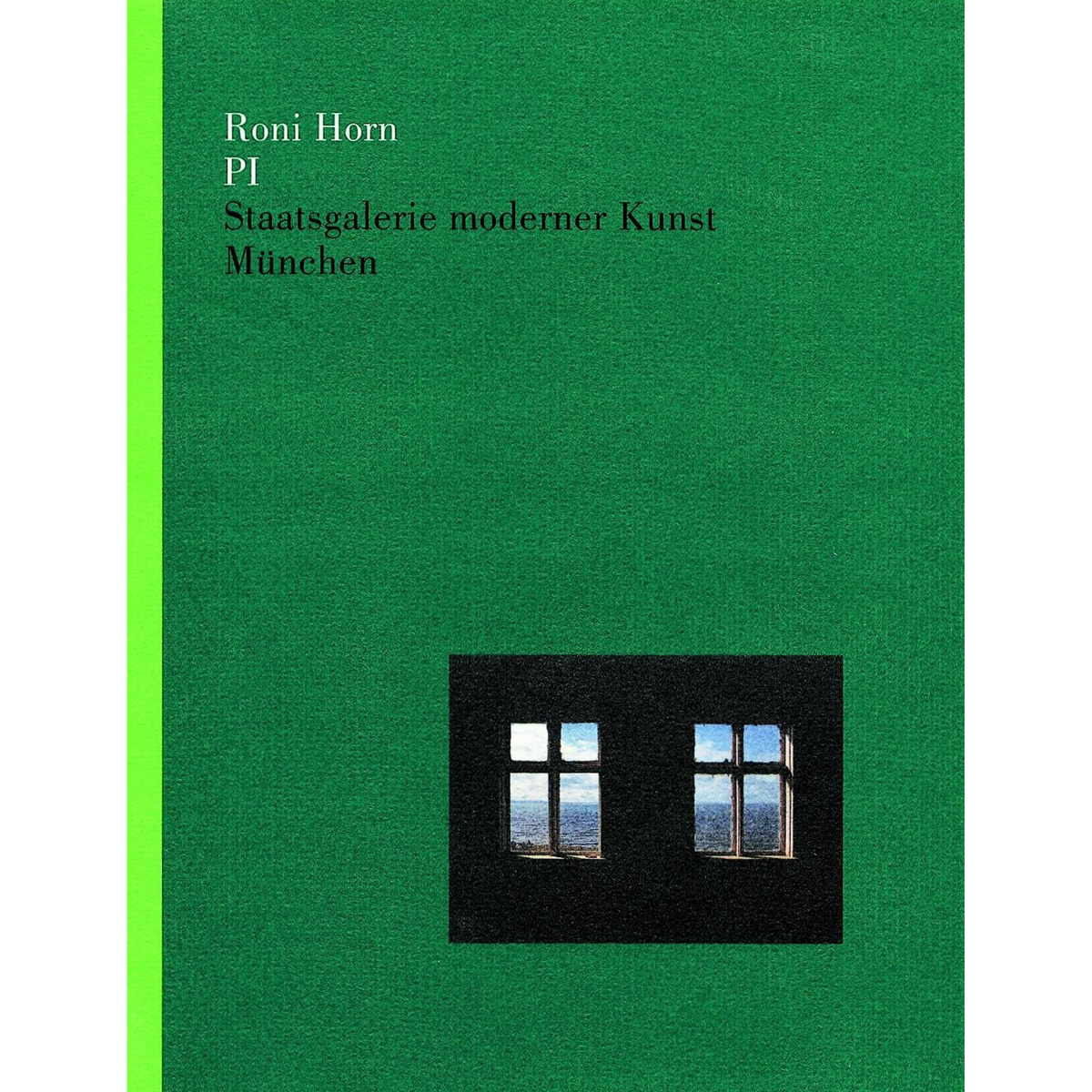 Coverbild Roni Horn. PI