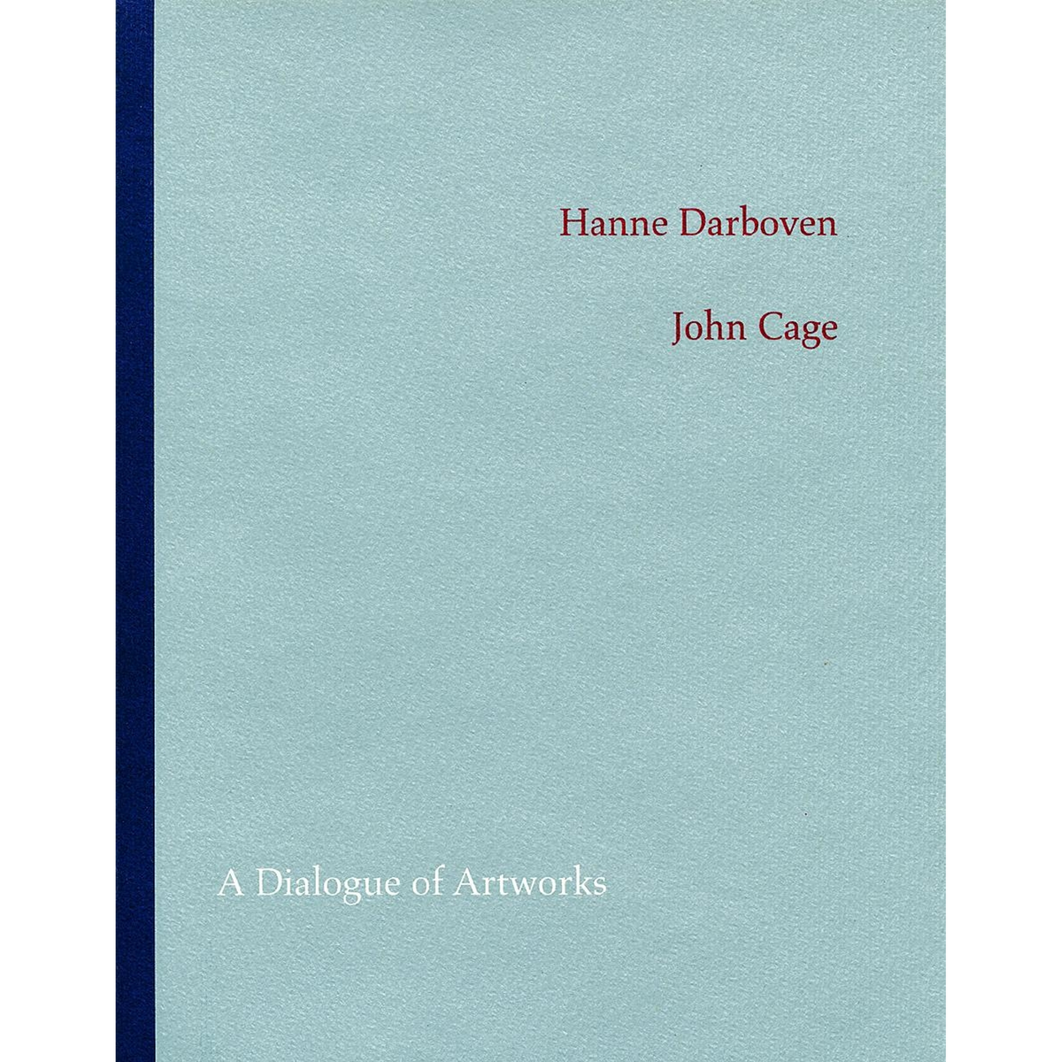 Coverbild Hanne Darboven/John Cage
