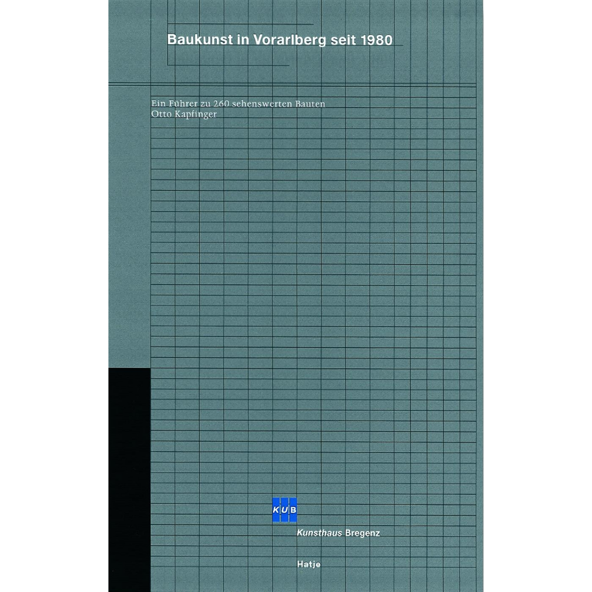 Coverbild Baukunst in Vorarlberg seit 1980