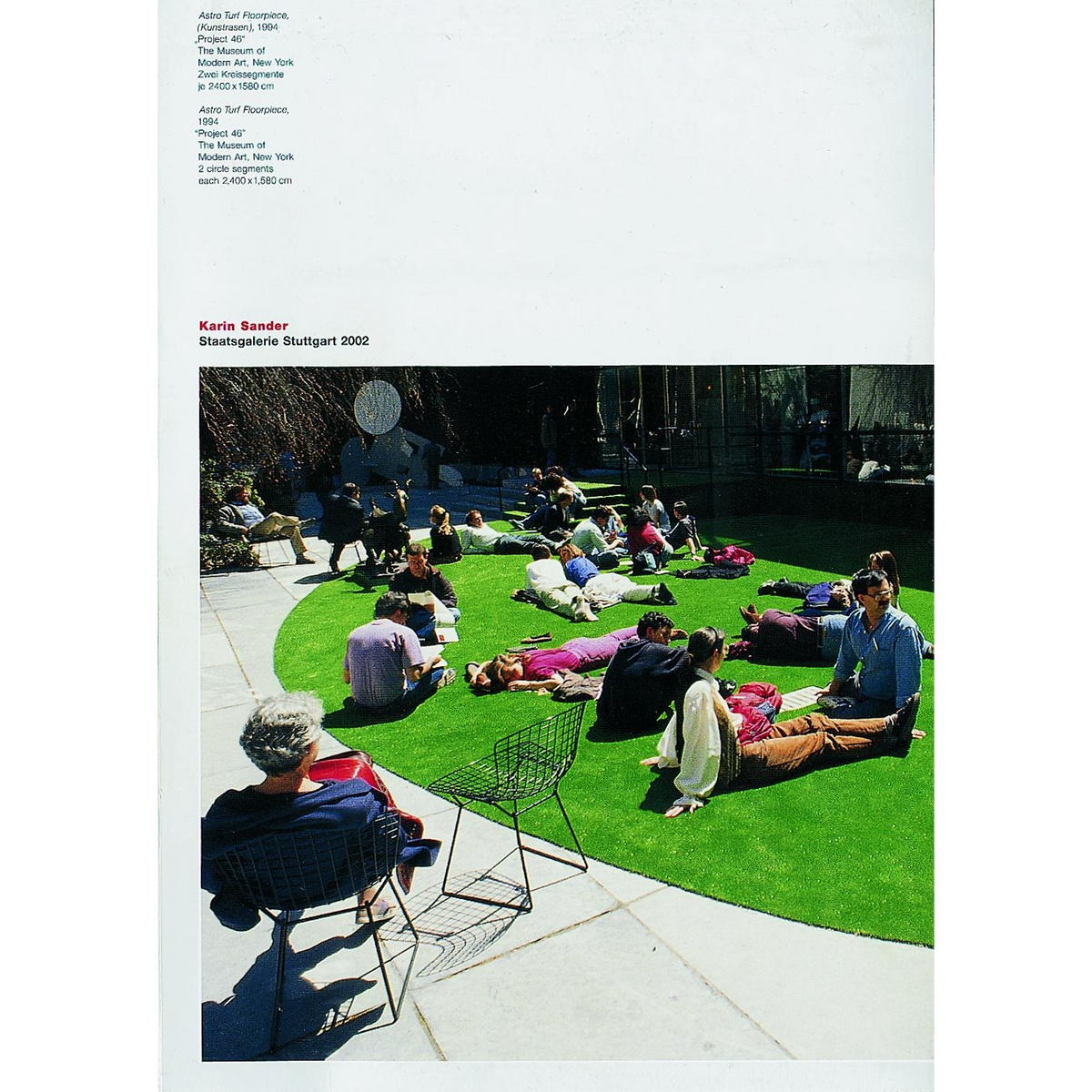 Coverbild Karin Sander
