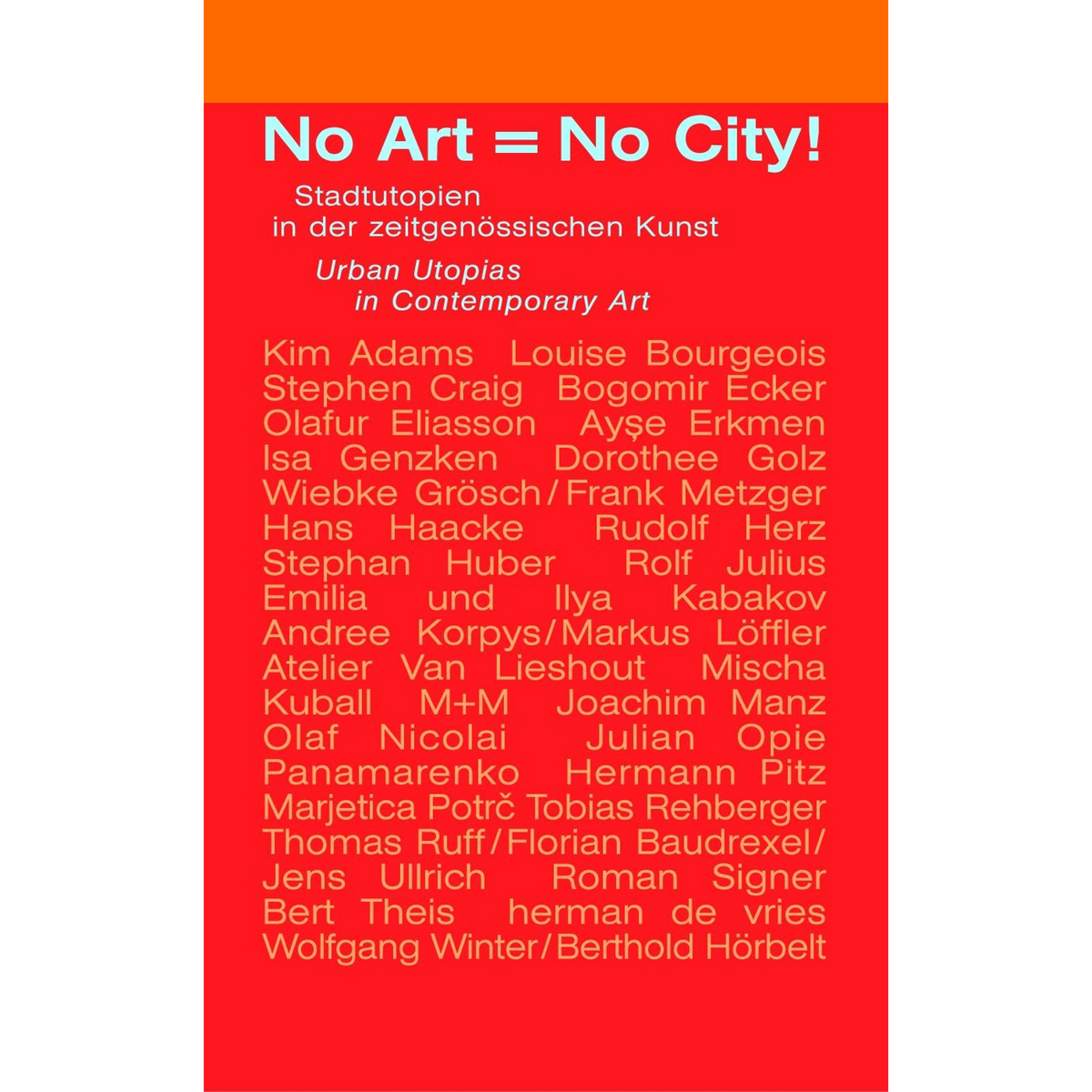 Coverbild No Art - No City!