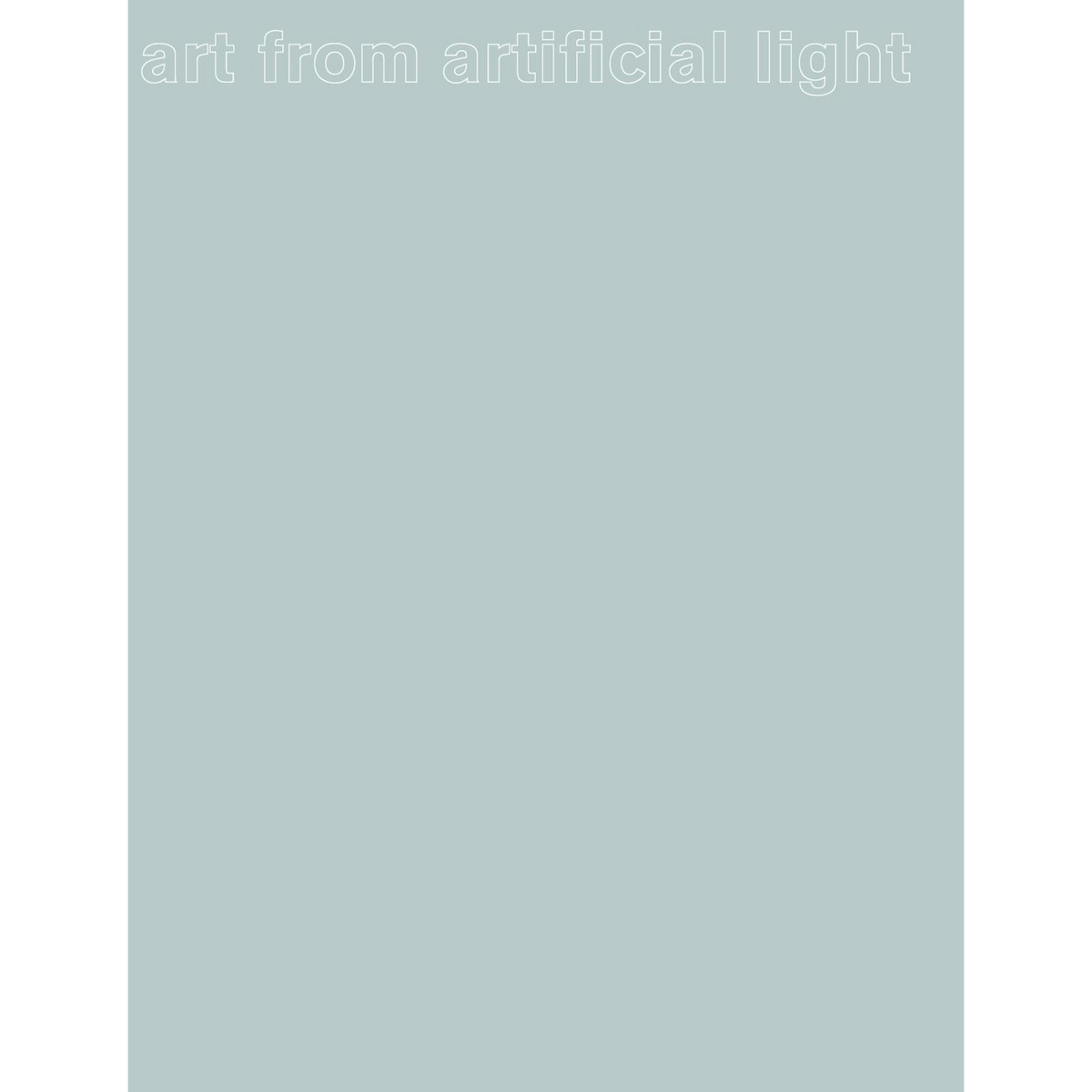 Coverbild Lichtkunst aus Kunstlicht