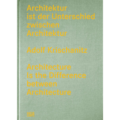 Cover Adolf Krischanitz