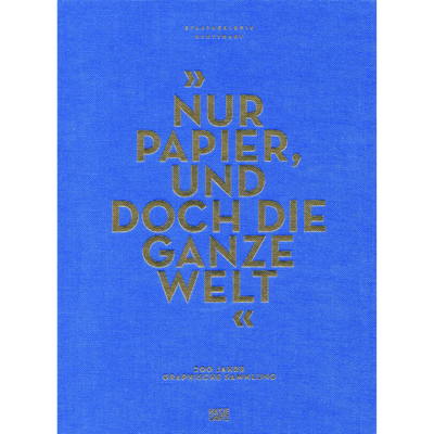 Cover "... Nur Papier, und doch die ganze Welt ..."