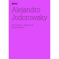 The book cover for Alejandro Jodorowsky, featuring thin black lettering on a vibrant purple background.