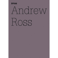 A minimalist cover with the text Nº044 and Andrew Ross in a thin black serif font on a muted purple background.