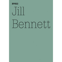 A sage green cover with the name Jill Bennett and the number N°053 in a thin, black, serif font.