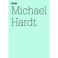 A mint green book cover with the text Nº068 and Michael Hardt in a thin black font.