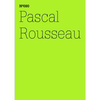 The cover of Pascal Rousseau, issue Nº080, with thin black text on a bright lime green background.