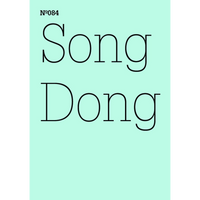 The cover of Nº084, Song Dong, with black sans-serif text on a light green background.