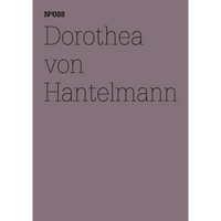 A mauve cover with the text Nº088 and Dorothea von Hantelmann in a thin, black font.