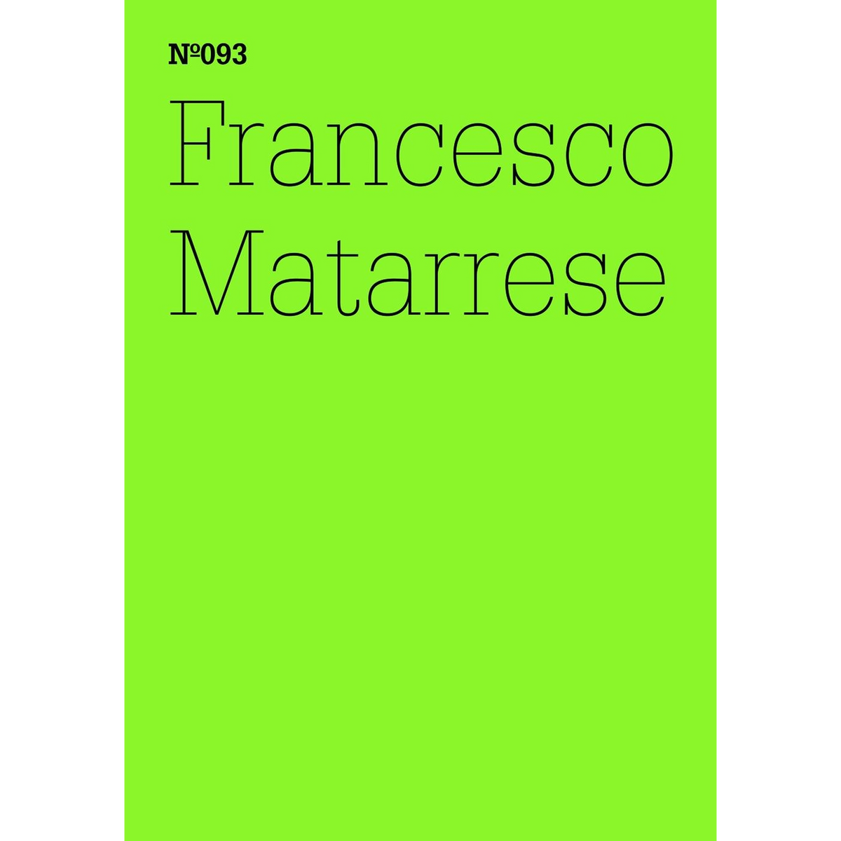 Coverbild Francesco Matarrese