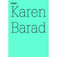 A mint green cover with the text Nº099 and Karen Barad in a thin black sans-serif font.