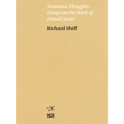 Cover Richard Shiff. Sensuous Thoughts