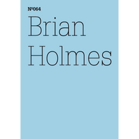 A light blue cover with the words N°064 Brian Holmes in a thin black font.