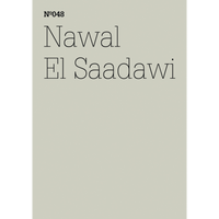 A minimalist light gray cover with black serif text reading Nº048 Nawal El Saadawi.