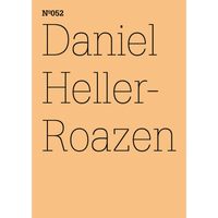 A pale orange cover with the text Nº052, Daniel Heller-Roazen in a large, thin, black font.