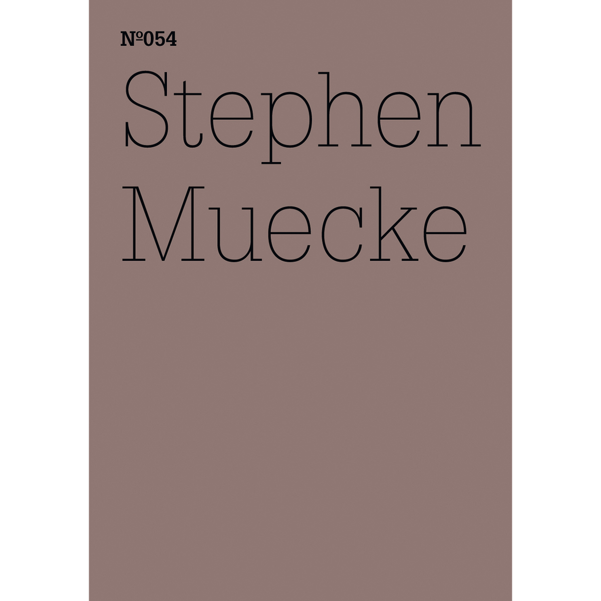Coverbild Stephen Muecke