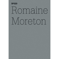 A minimalist gray cover with the text Nº020 and Romaine Moreton in a thin, black, sans-serif font.