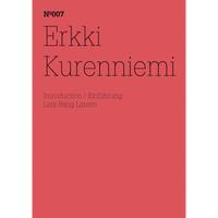 The cover for N°007: Erkki Kurenniemi, with text in a thin black serif font against a salmon-pink background.