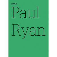 A green cover with the text Nº015 and Paul Ryan in a thin, black font.