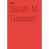 A red-orange cover with the text Nº091 and Salah M. Hassan in a large, thin black serif font.