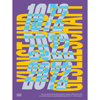 A purple book cover with the years 1972, 2022, and 2072 stacked vertically in a large, wavy font with blue and grey stripes, layered over bold yellow vertical text.