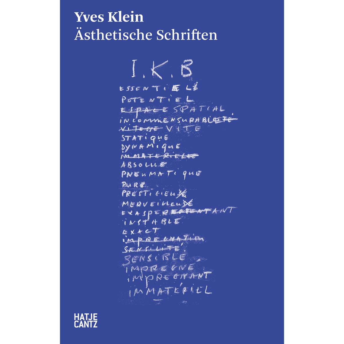 Coverbild Yves Klein