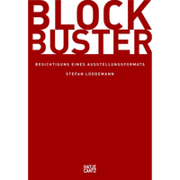 The red book cover for Blockbuster by Stefan Lüddemann, featuring the title in a large, bold, white font.