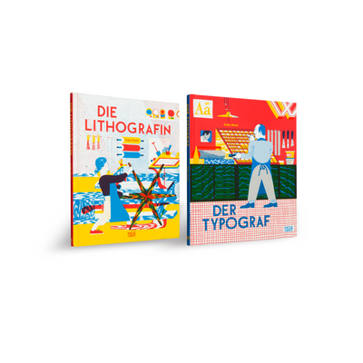 Cover Die Lithografin  & Der Typograf - SET