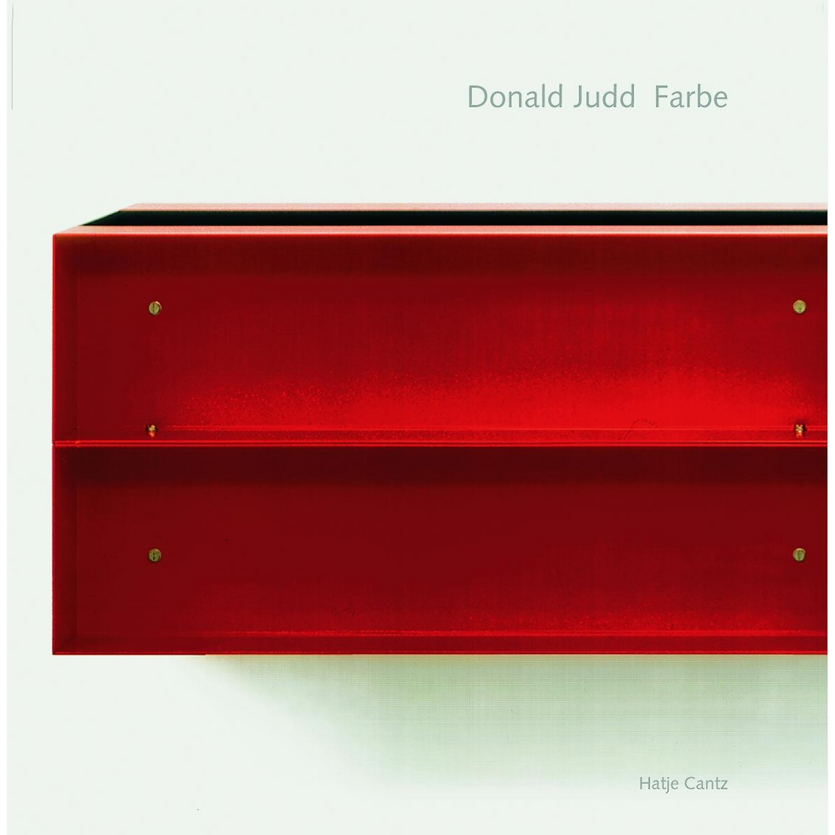 Coverbild Donald Judd