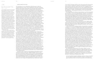 A two-page spread from an academic text in German, titled SURREALISMUS & POLITIK. The pages are laid out with two columns of dense black text on a white background. The left page also features a narrower sidebar containing biographical information about the author.